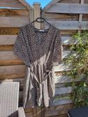 Robe courte / tunique manche courte