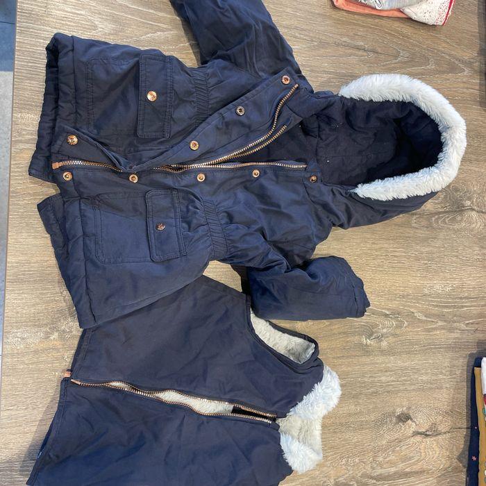 Lot manteau et veste sans manches bien chaude - photo numéro 1