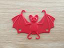 Chauve souris rouge pièce détachée jeu de société Acro Bats Habourdin International #A41