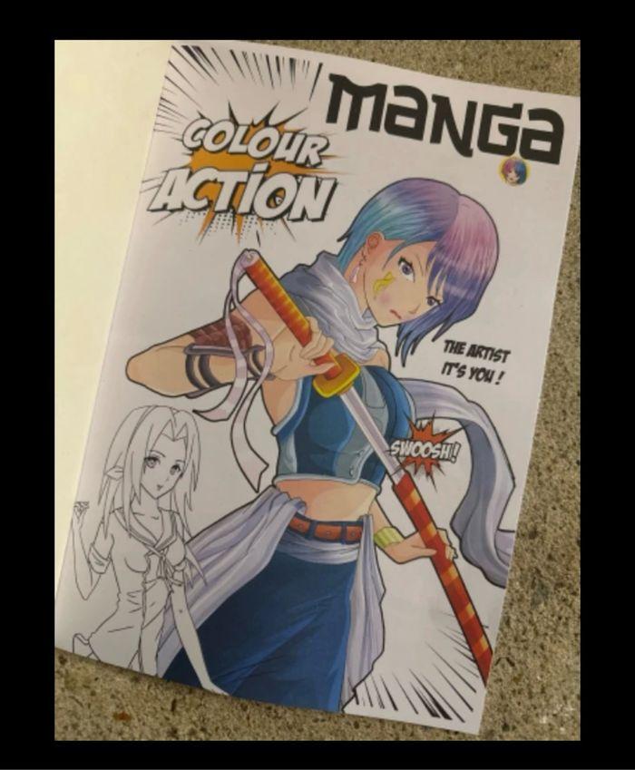 Livre de coloriage manga - photo numéro 2