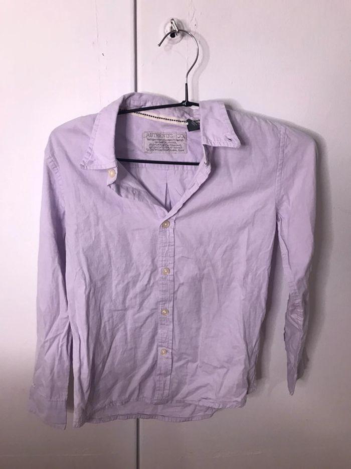 Chemise Mauve Garçon - photo numéro 1