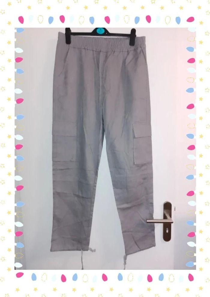 Pantalon coton cargo - photo numéro 1