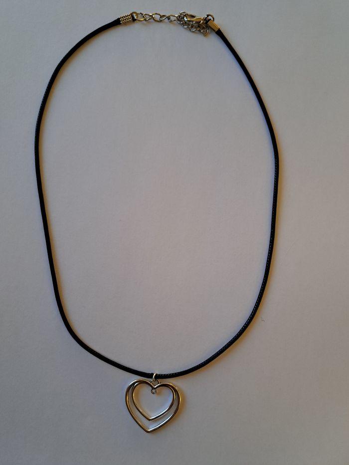 Collier femme pendentif coeur