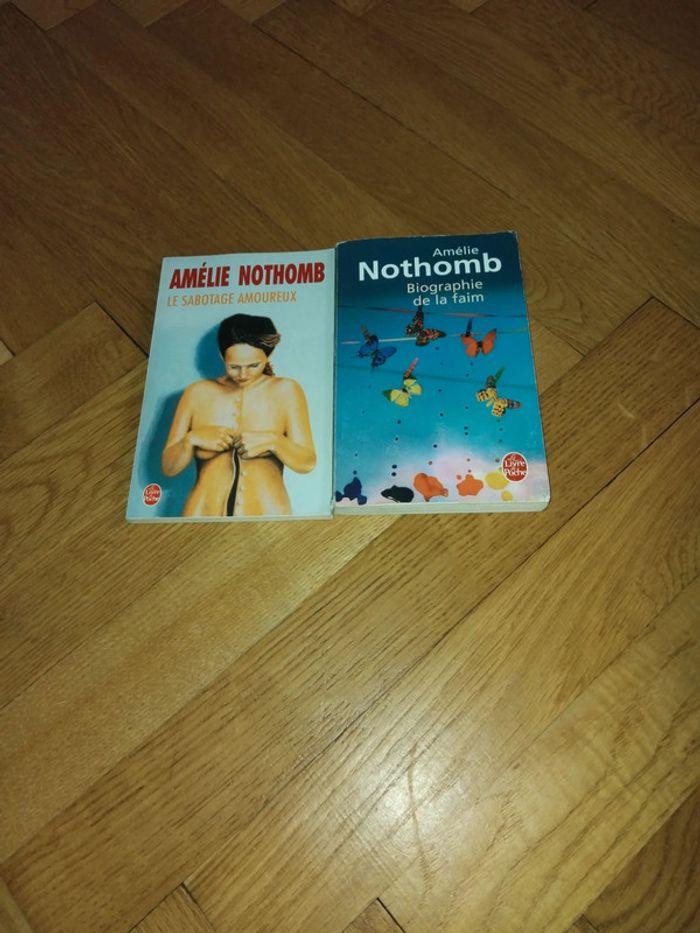 Livres d Amélie Nothomb - photo numéro 1