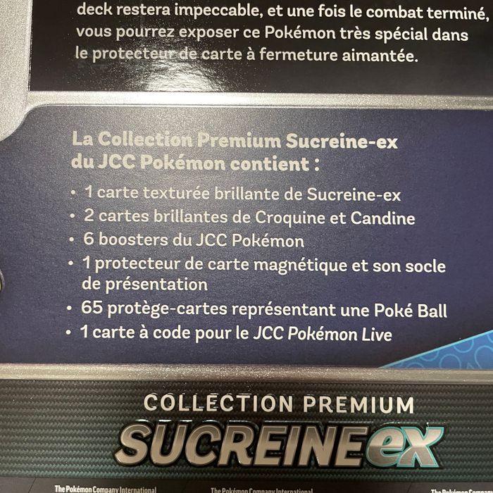 Coffret Pokémon Sucreine ex - photo numéro 3