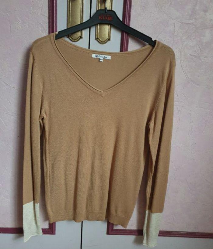 Pull beige écru T.38/40 neuf 🏷 - photo numéro 1