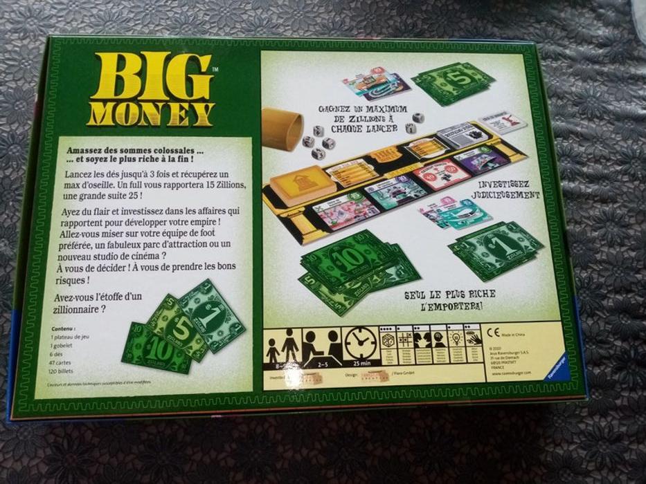 Jeu de Société Big Money Neuf - photo numéro 2