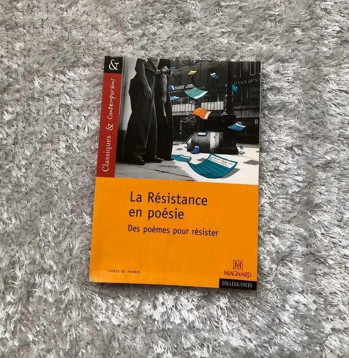 Livre : La résistance en poésie - photo numéro 1