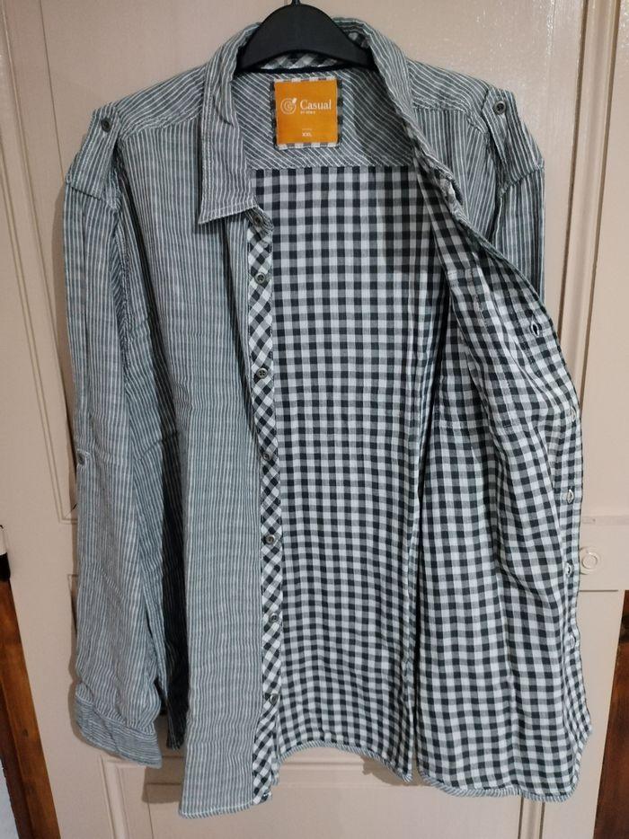 Chemise manches longues Casual by Gémo taille XXL - photo numéro 8