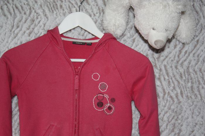 Gilet sweat à capuche rose MEXX 10 ans - photo numéro 5