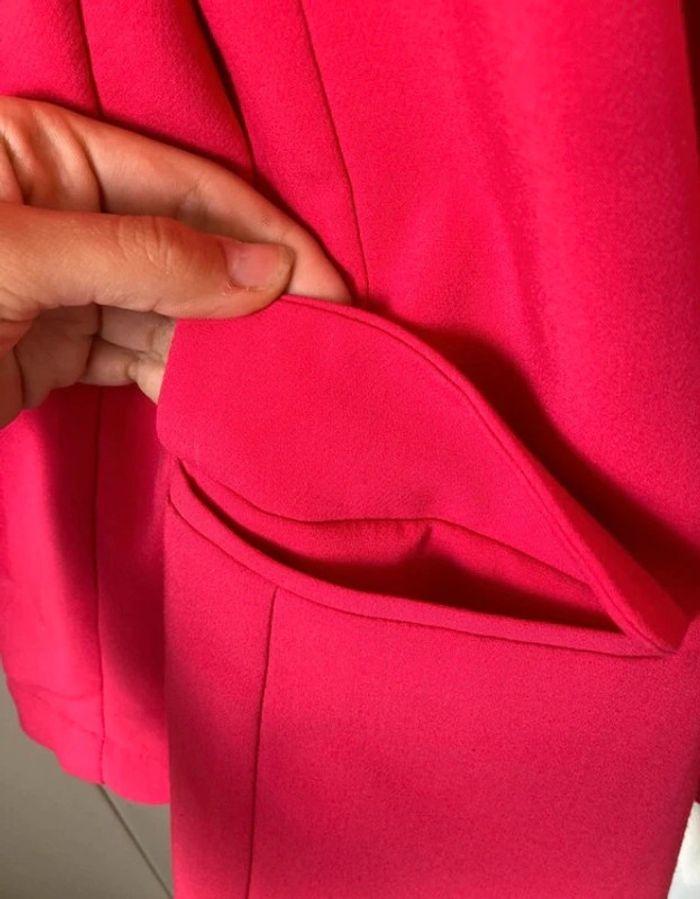 Blazer couleur framboise M - photo numéro 3