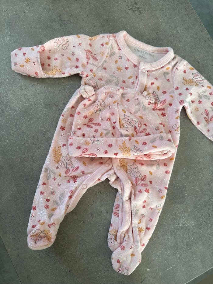 Lot de 2 pyjamas naissance fille 👧 - photo numéro 1