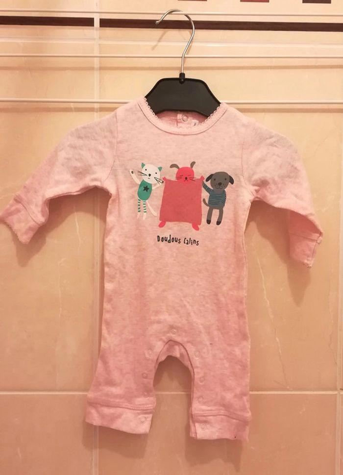 Pyjama NEUF Bout'Chou T1 mois - V92B