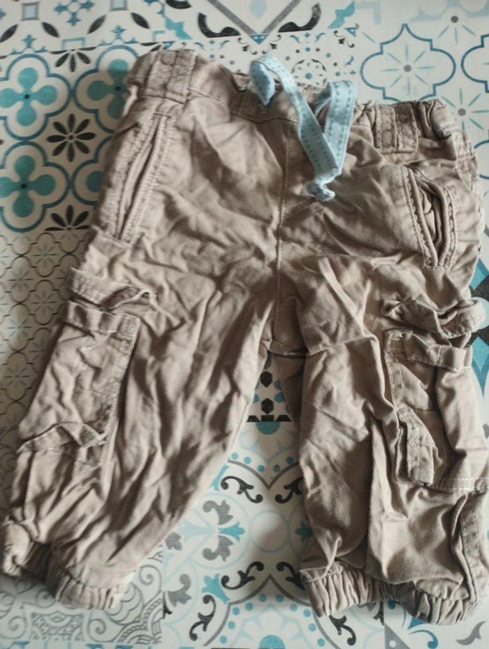 Lot de 8 pantalons fourrés doublés 12 mois tbe - photo numéro 9