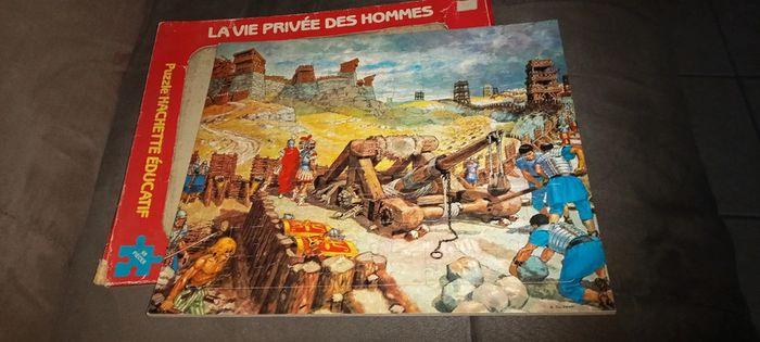 Puzzle la vie privée des hommes, les légionnaires romains vintage rare - photo numéro 4