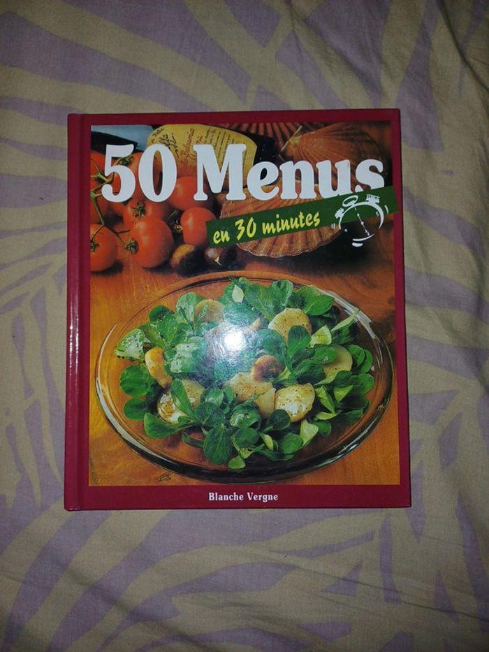 Livre de menus en 30 min - photo numéro 1