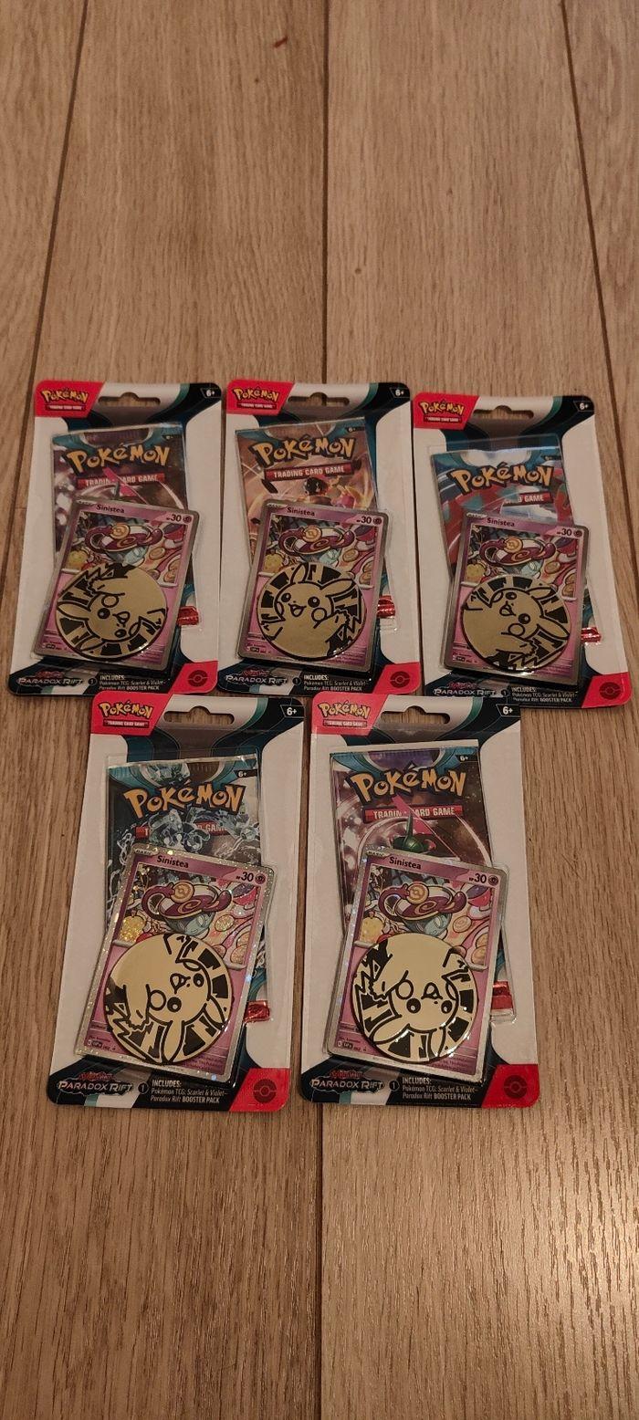 Booster blister pokemon - photo numéro 1