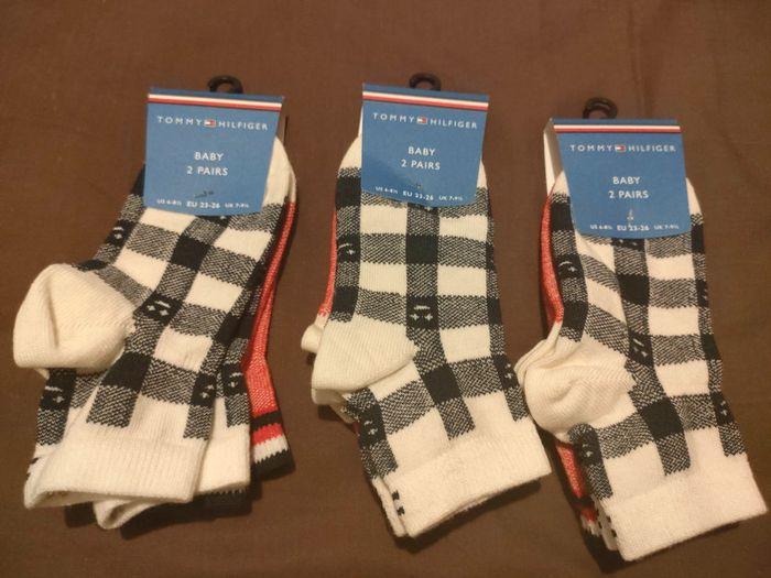 Lot 6 paires chaussettes Tommy Hilfiger - photo numéro 1