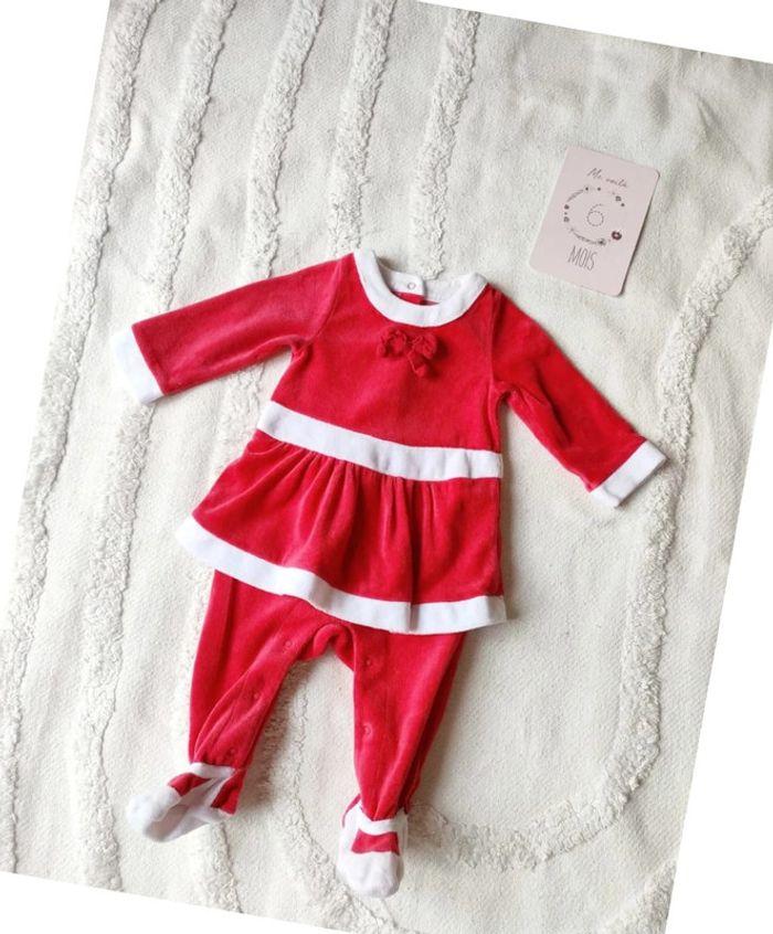 Pyjama de noel bébé fille 6 mois - photo numéro 1