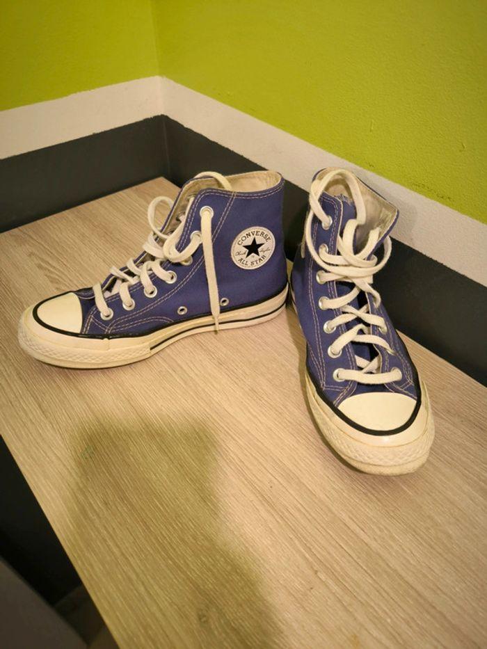 Converse lavande taille 35 - photo numéro 1