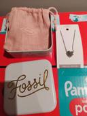 Collier fossil neuf