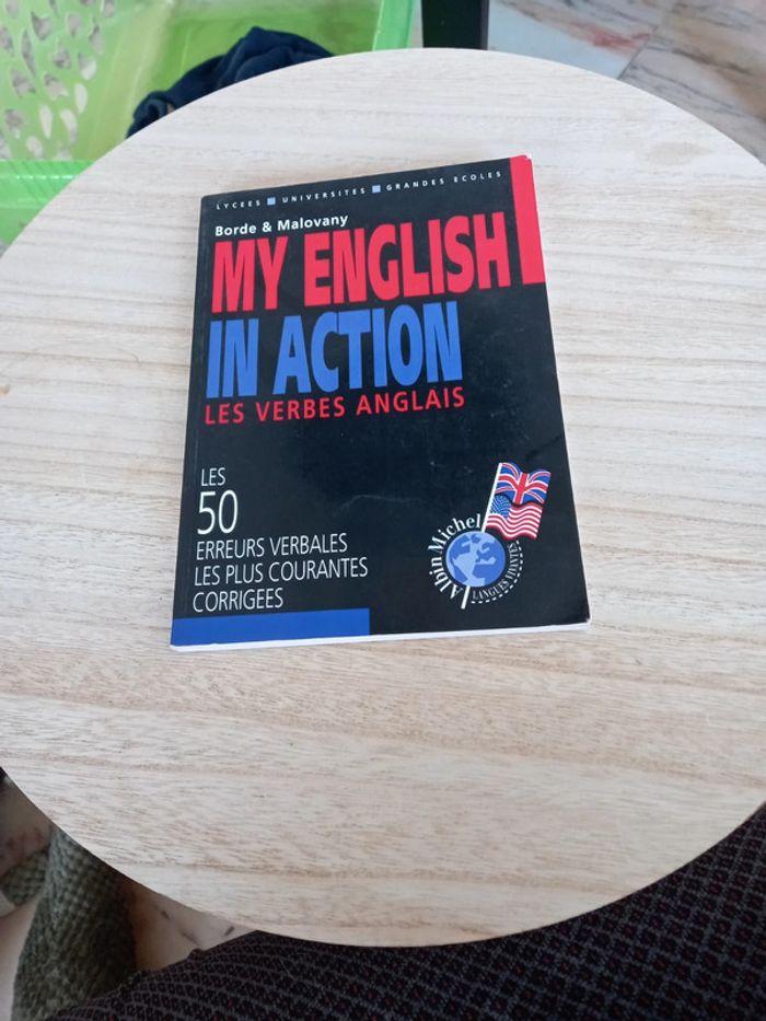 Livre my english in action - photo numéro 1