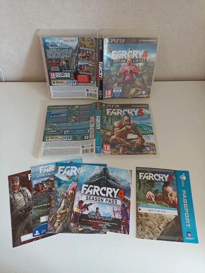 Lot jeux PS3 farcry - photo numéro 1