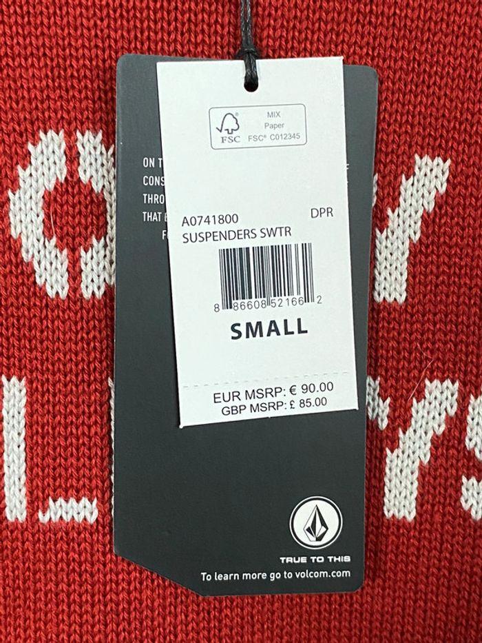 Pull de Noël marque Volcom Taille S.🎄 - photo numéro 4