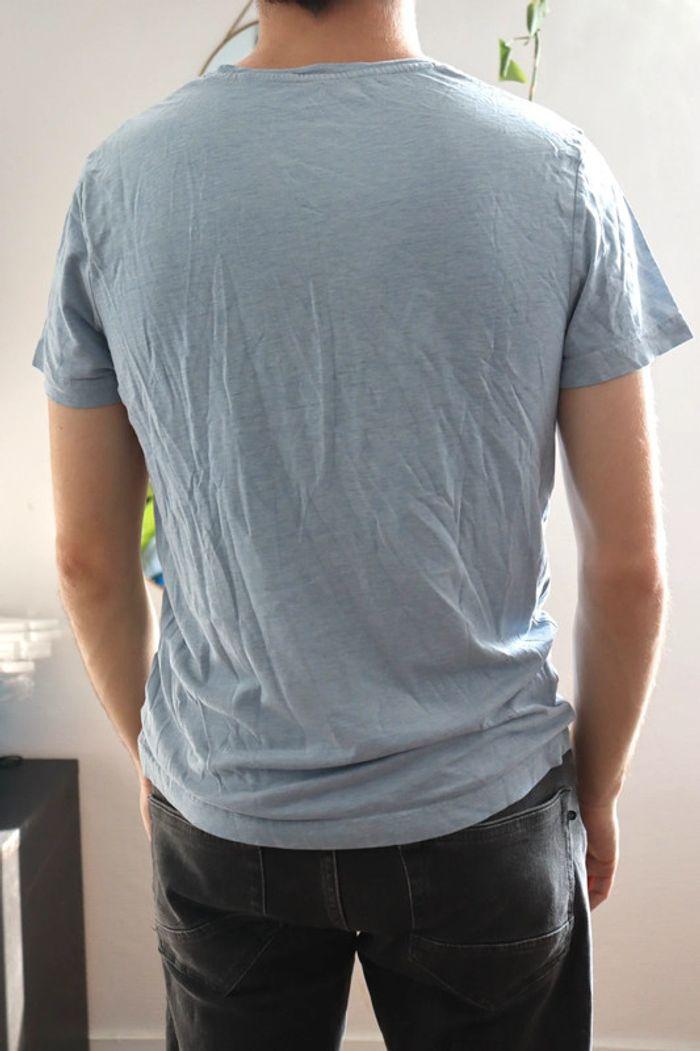 Tee-shirt bleu homme - photo numéro 2