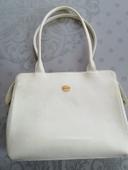 Sac Mac Douglas en cuir Blanc Cassé