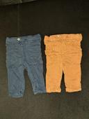 Lot 2 pantalons