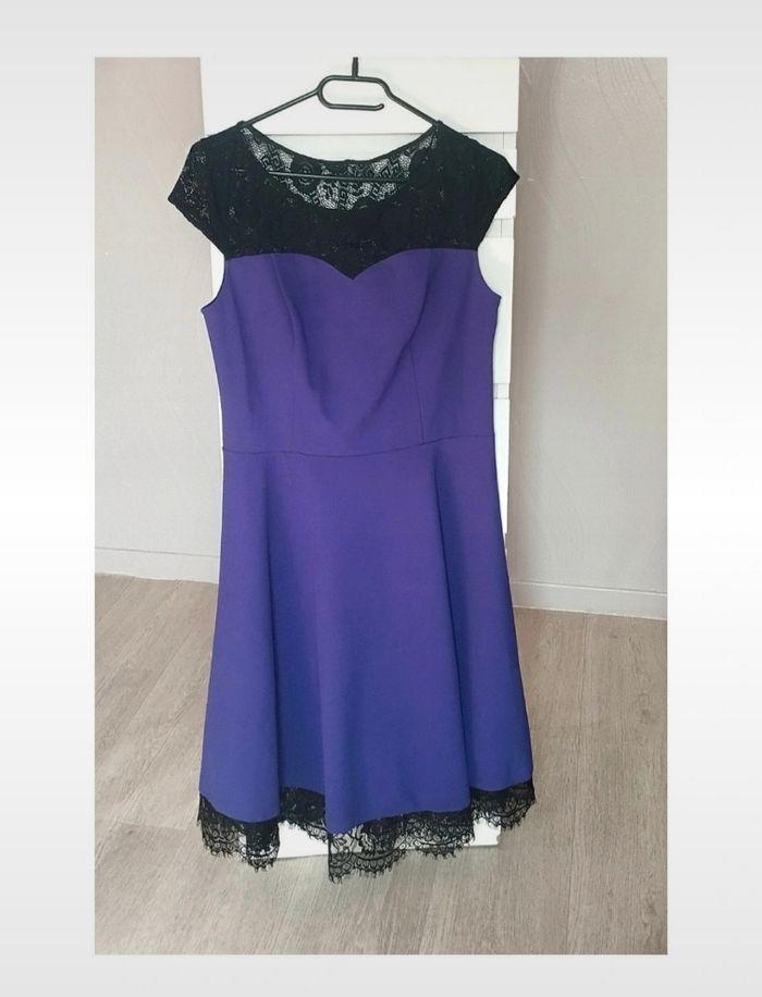 Robe midi violette Homrain Taille L - photo numéro 1