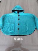 Poncho fille 6 ans