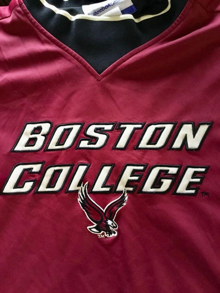 Sweat long pour homme Boston College Eagles Reebok bordeaux taille 2XL 102 - photo numéro 4