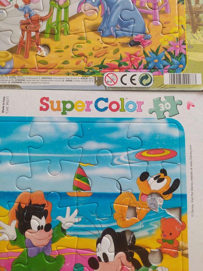 Lot de 6 puzzles Super color 30 pièces - photo numéro 4