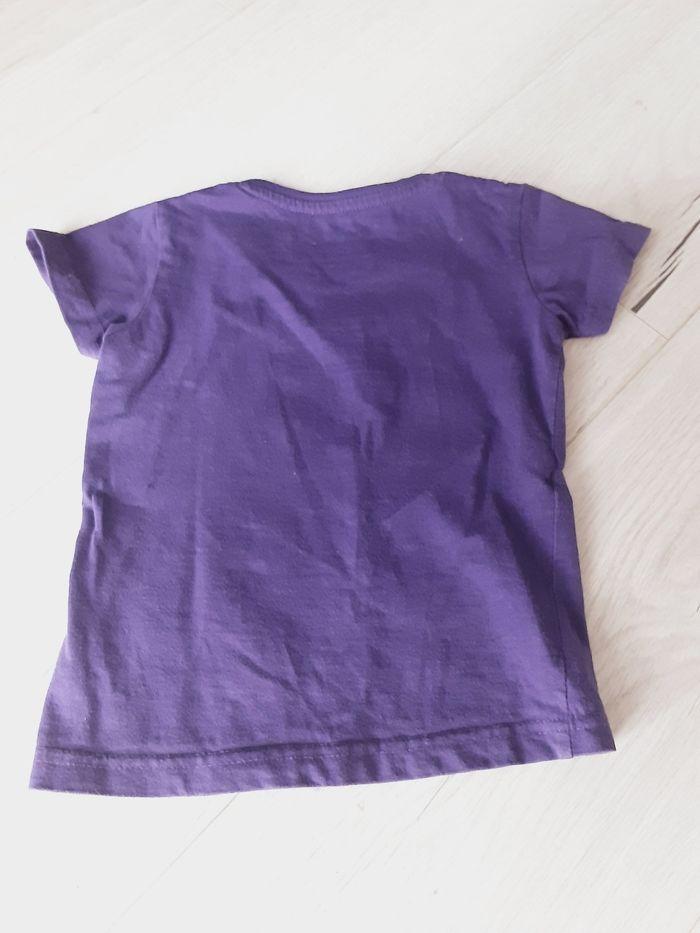 Vêtement bébé fille tee-shirt violet manches courtes Princesse licorne St Jean de Luz 2 ans 24 mois - photo numéro 3