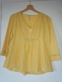 Blouse jaune T44