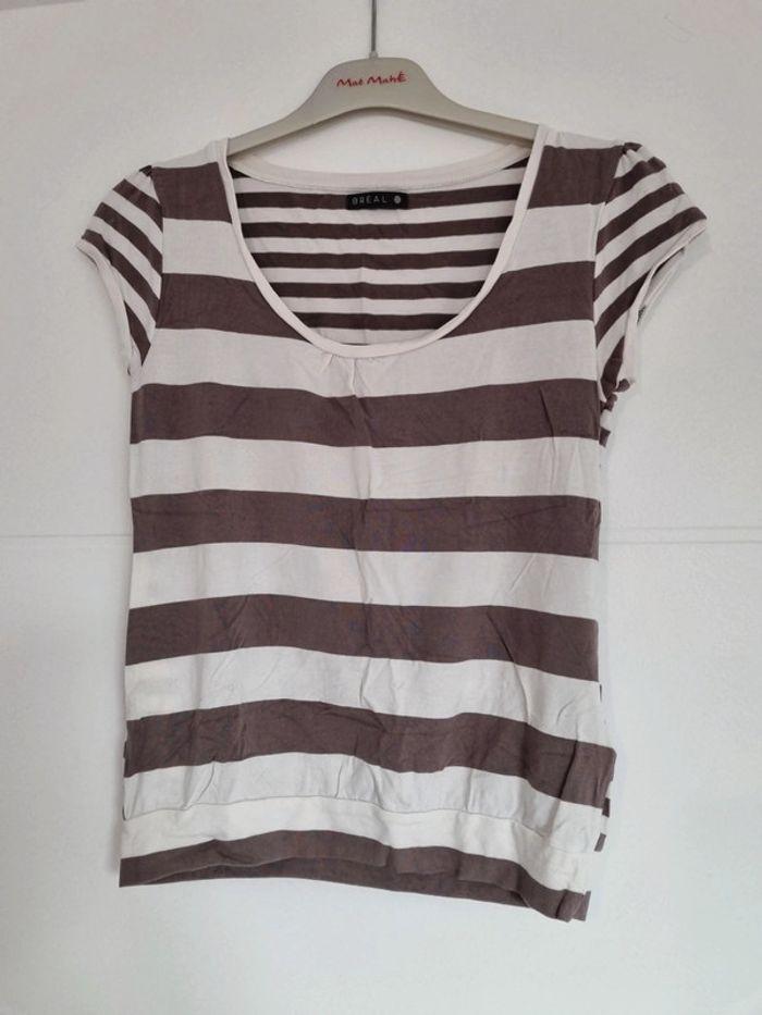 T-shirt Bréal (marron), M / 38 / 10 - photo numéro 1