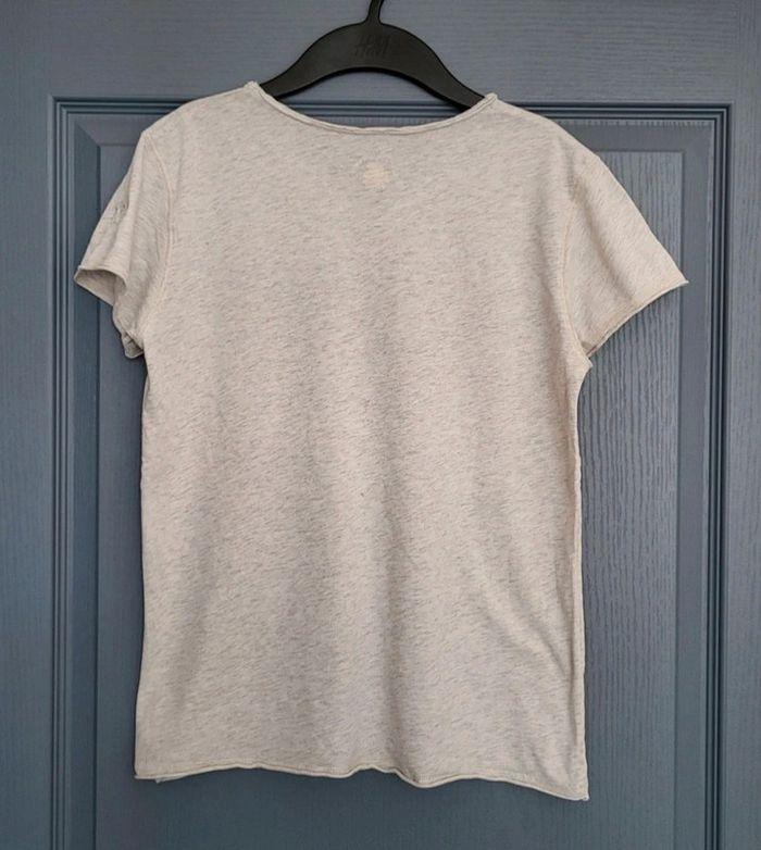 T-shirt beige Zadig & Voltaire Taille 14 ans - photo numéro 6