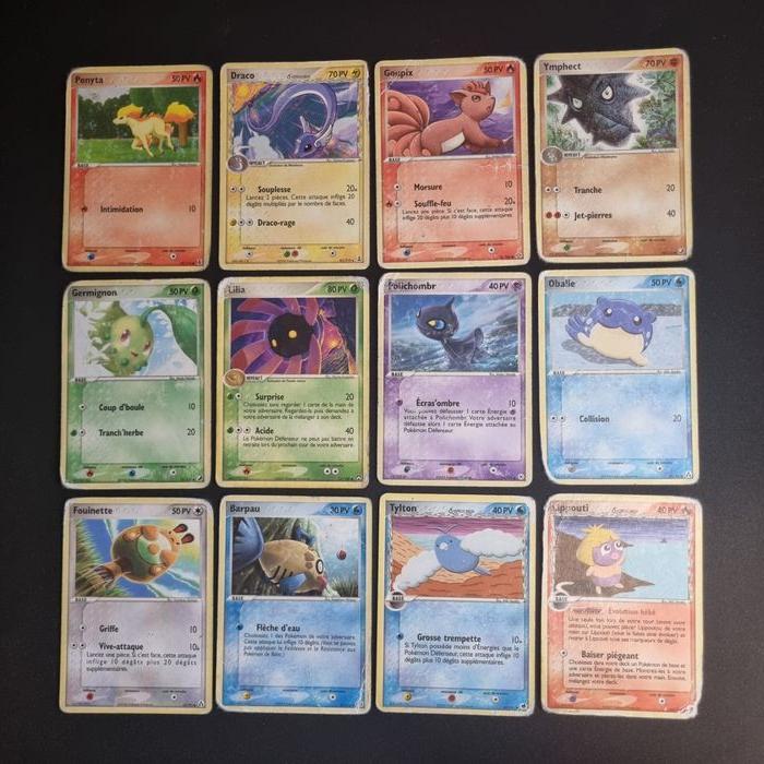 Cartes Pokemon : Lot 1 12 cartes - photo numéro 1