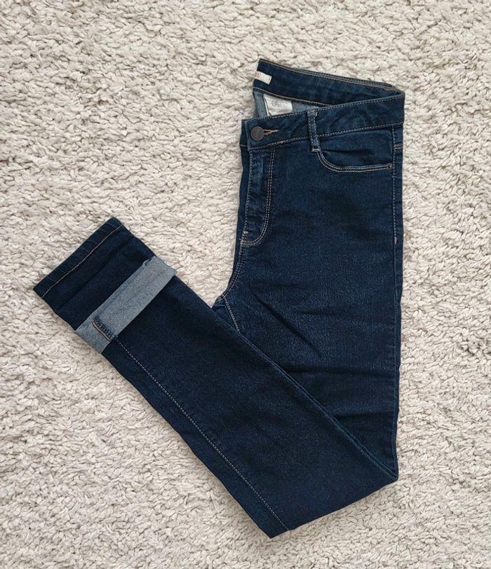 Jean skinny bleu foncé Camaïeu T.40 - photo numéro 7