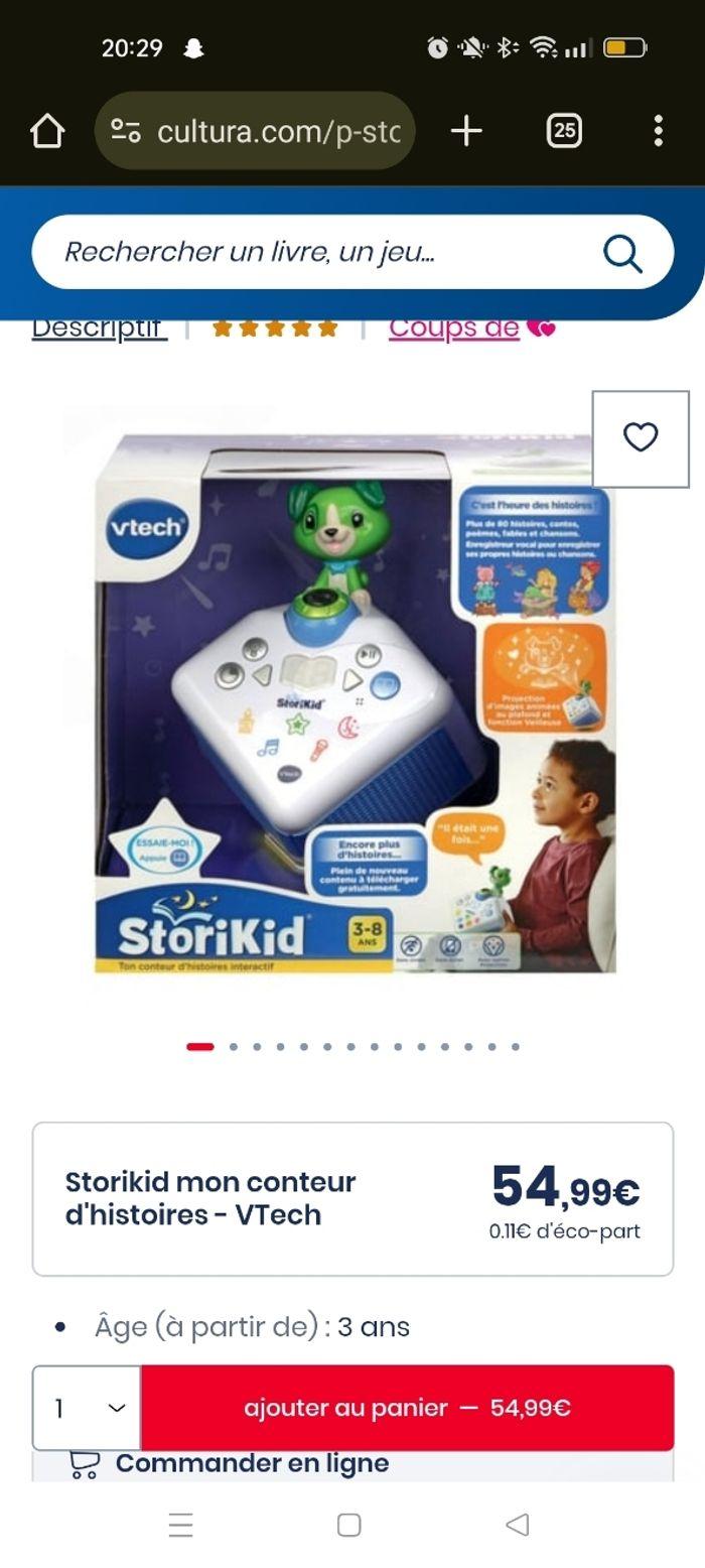 Storykid vtech - photo numéro 3