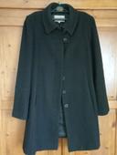 Manteau Manoukian noir taille L