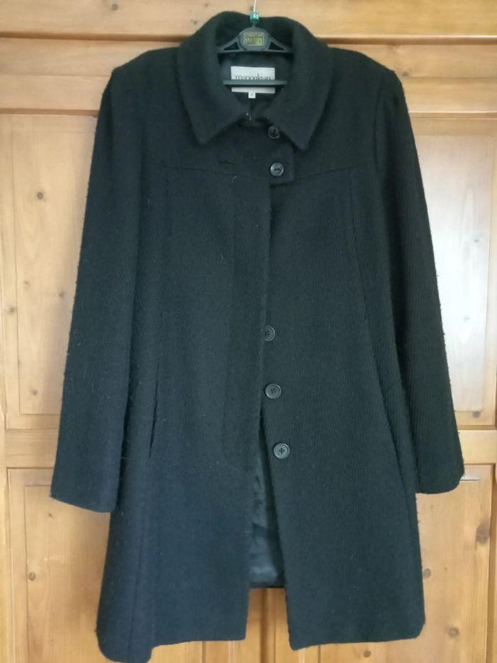 Manteau Manoukian noir taille L - photo numéro 1