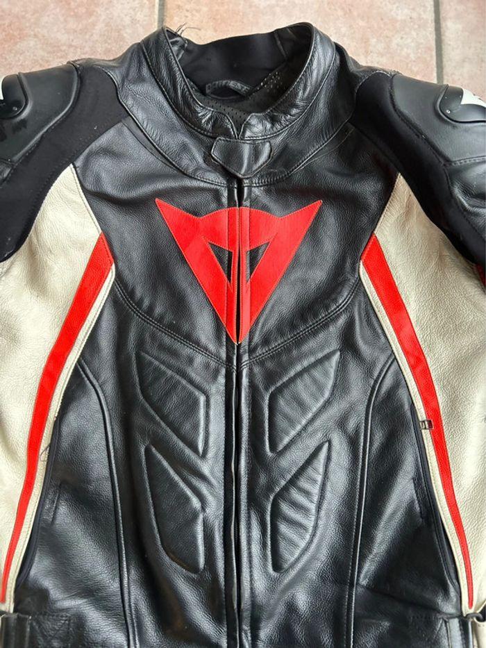 Blouson cuir Dainese, T52 - photo numéro 5