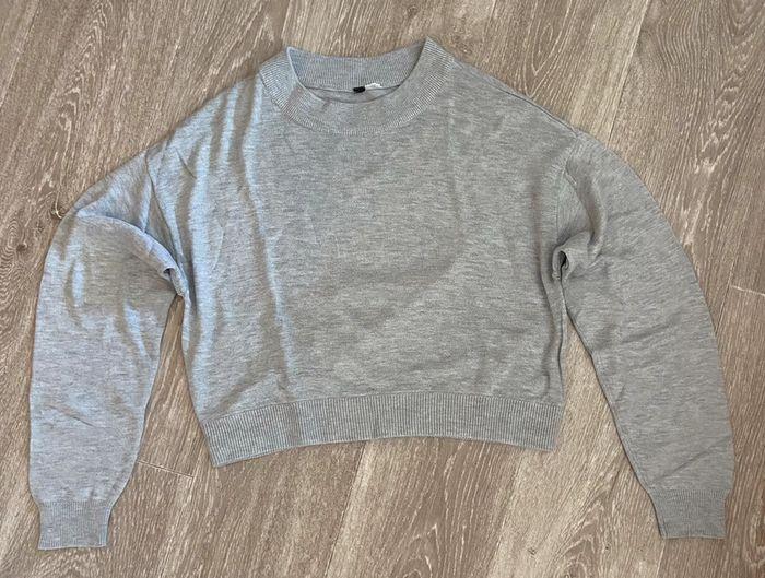 Pull gris taille S - photo numéro 3