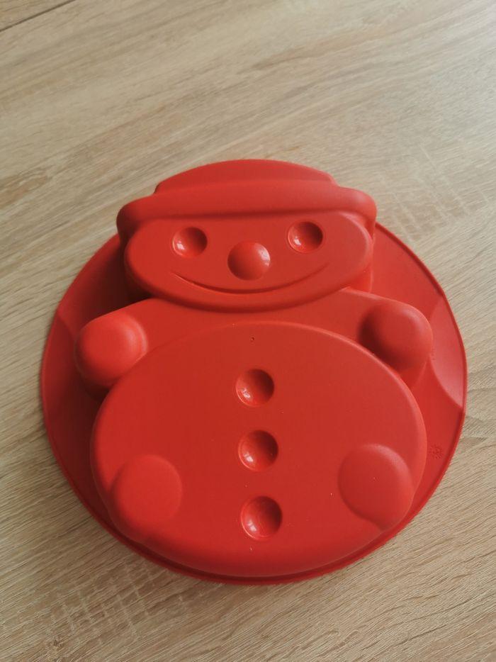 Moule silicone tupperware bonhomme de neige - photo numéro 1