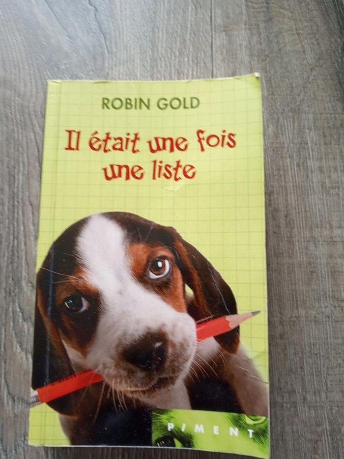 Robin gold,il était une liste, livre - photo numéro 1