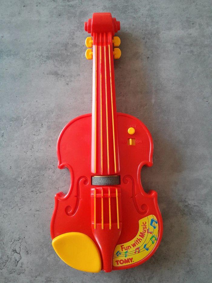 Jouet Vintage Tomy -  Fun with Music  Violon 1988 - photo numéro 1