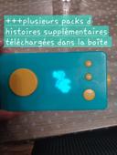 Ma fabrique à histoires lunii avec plusieurs packs supplémentaires téléchargées